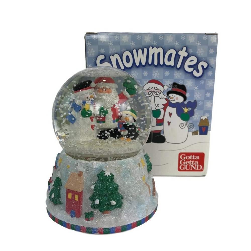 Christmas Musical Snow Globe Plays Frosty